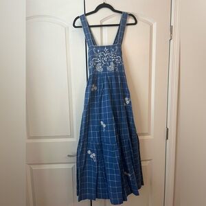 WORN ONCE Madewell blue sundress